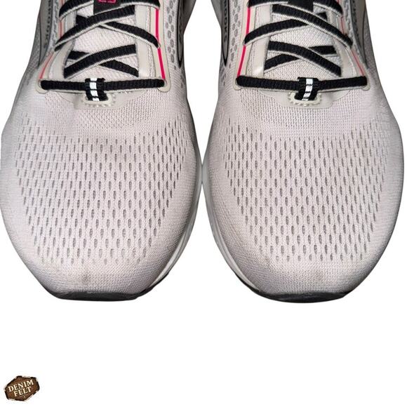 Brooks Ariel GTS 23 Running Shoes Supportive Cushioned White Gray Pink Size 10D - Picture 4 of 16